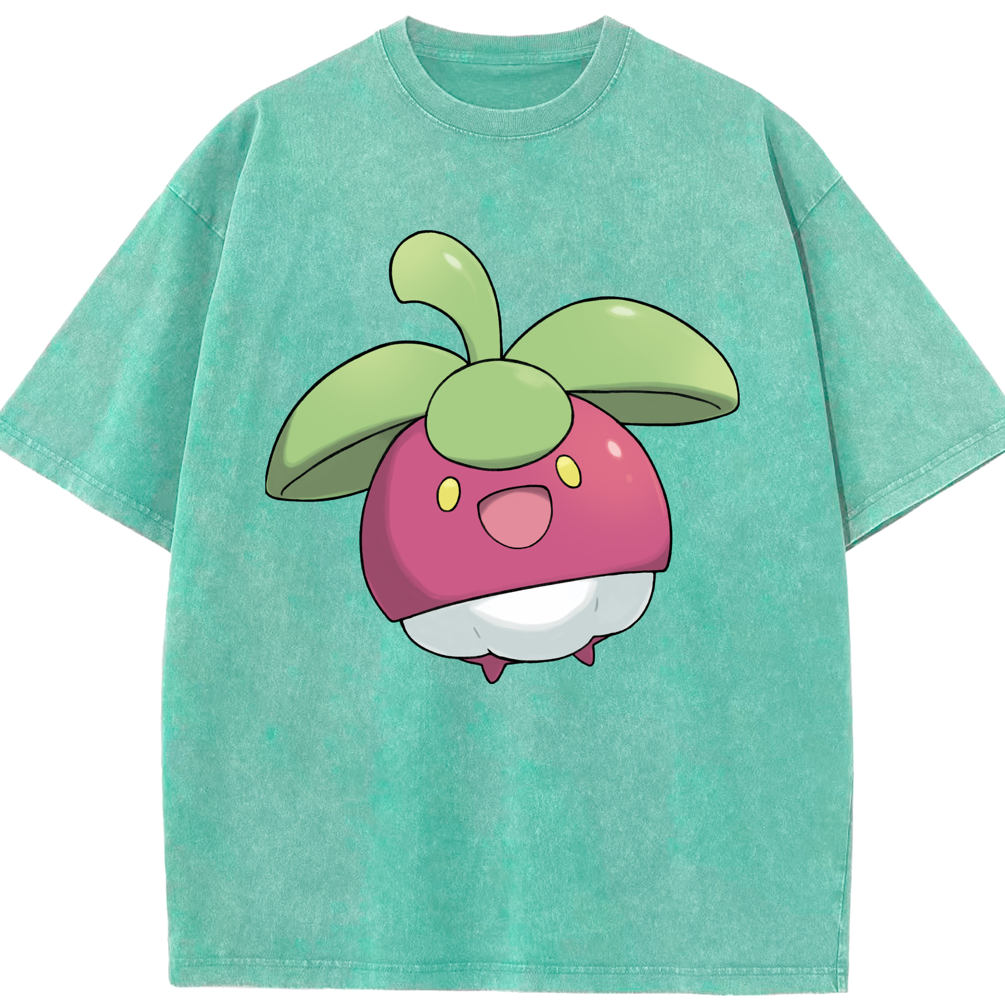 （画像用） ポケットモンスター Pokémon 綿100% ヴィンテージ風 半袖Tシャツ（フロントプリント）